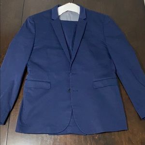 Express Men’s extra-slim suit jacket+pants